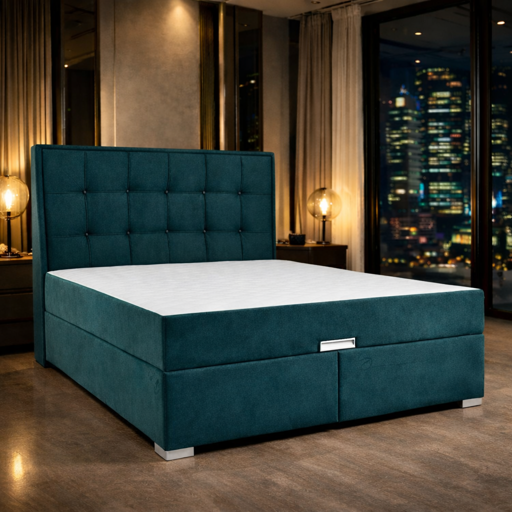 Pat Nora 180x200cm, Gri antracit catifea