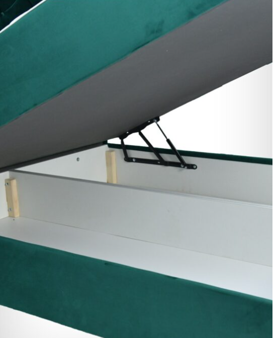 Pat Elite 180x200cm, Verde Smarald catifea