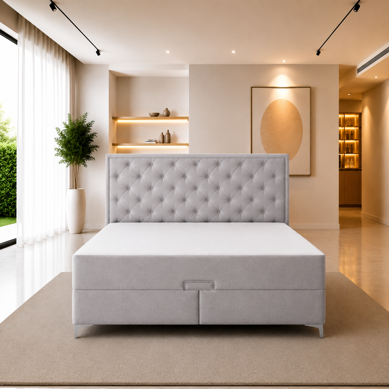 Pat Elite 180x200cm, Verde Smarald catifea