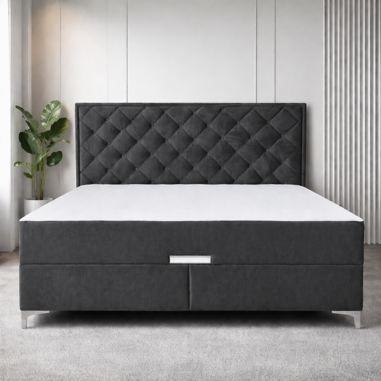 Pat Elite 180x200cm, Verde Smarald catifea