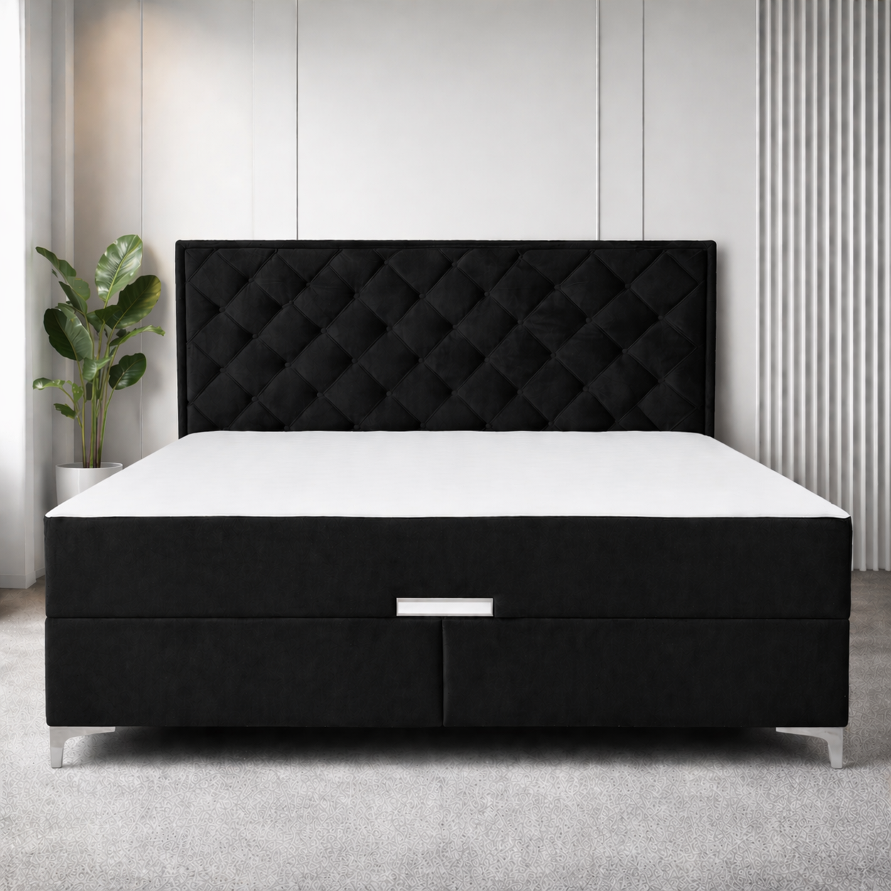 Pat Elite 180x200cm, Verde Smarald catifea