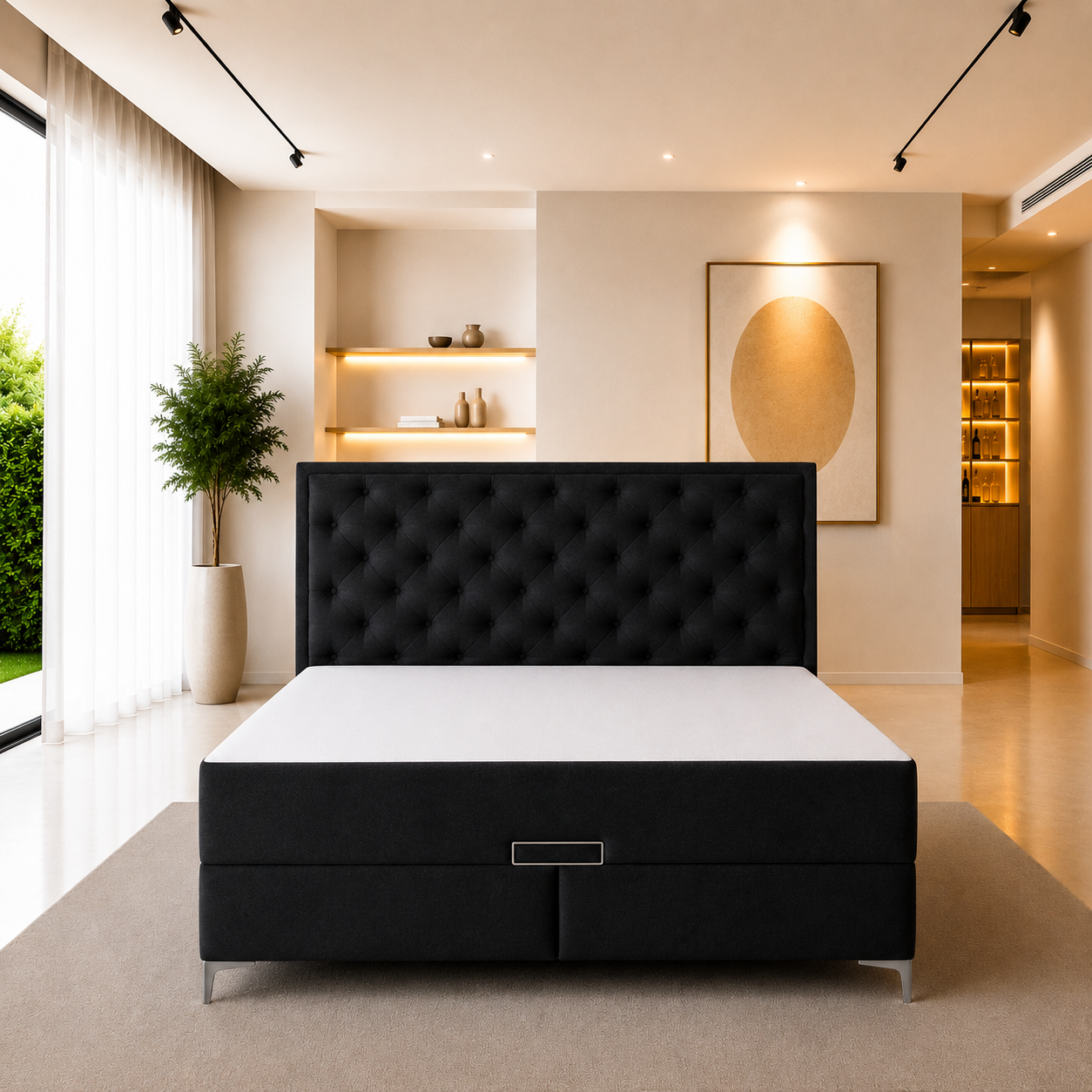 Pat Elite 180x200cm, Verde Smarald catifea