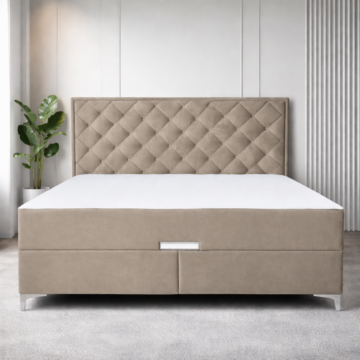 Pat Elite 180x200cm, Verde Smarald catifea