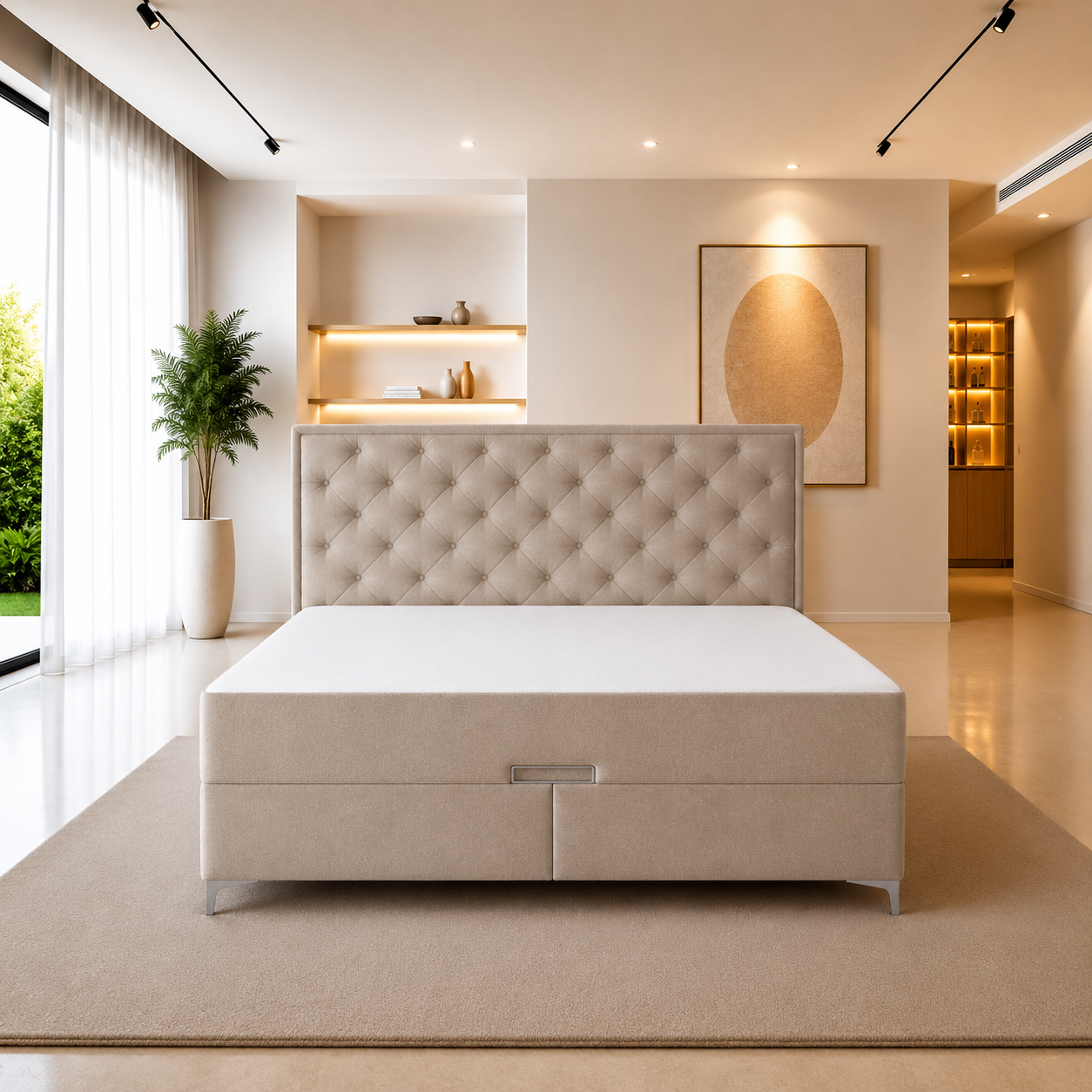 Pat Elite 180x200cm, Verde Smarald catifea
