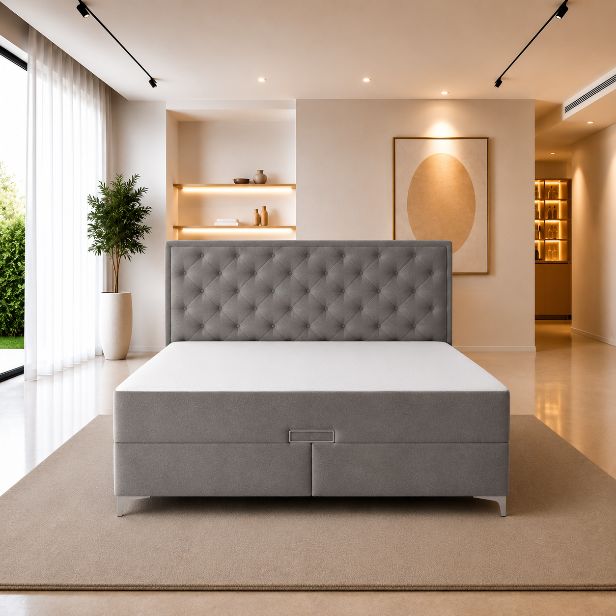 Pat Elite 180x200cm, Verde Smarald catifea