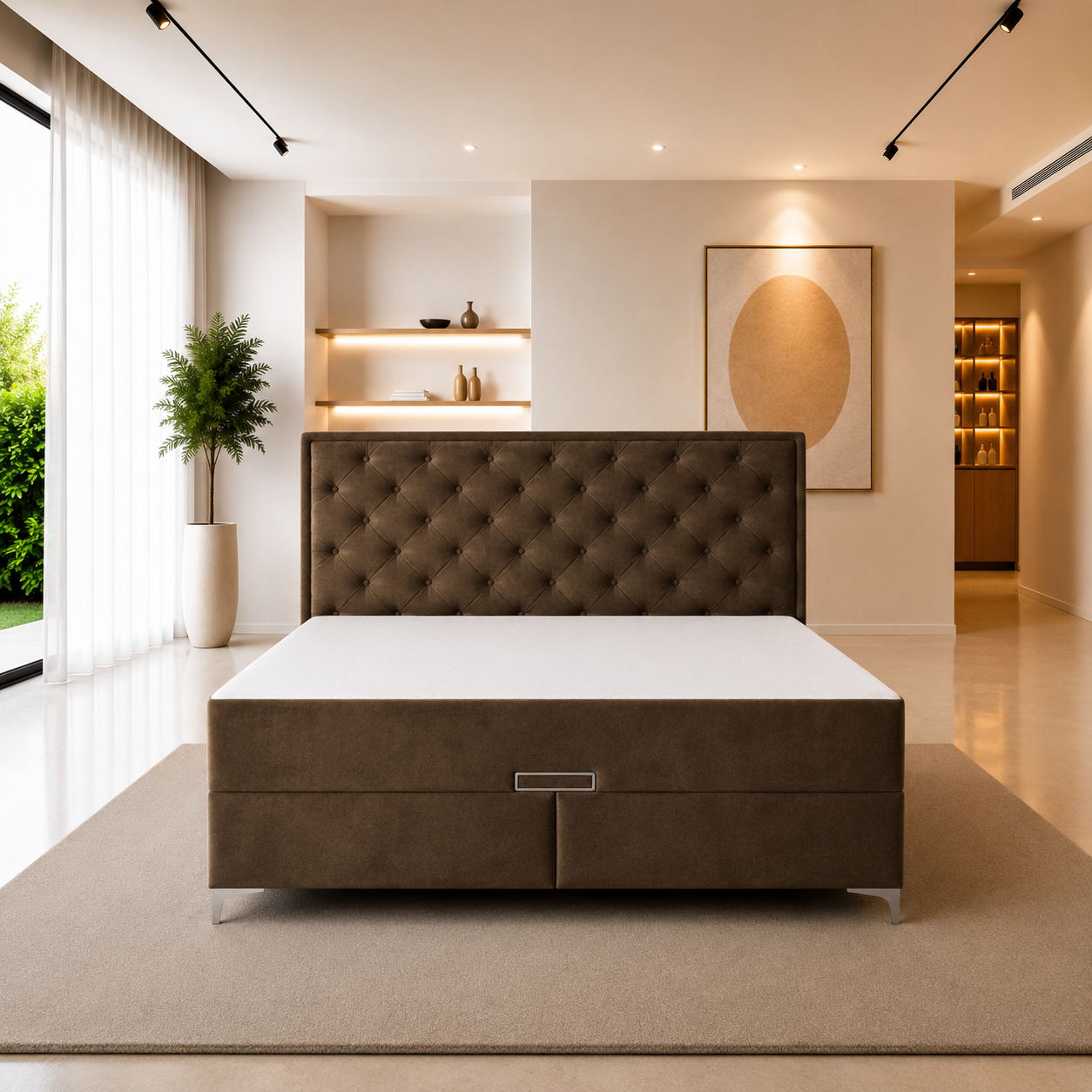Pat Elite 180x200cm, Verde Smarald catifea