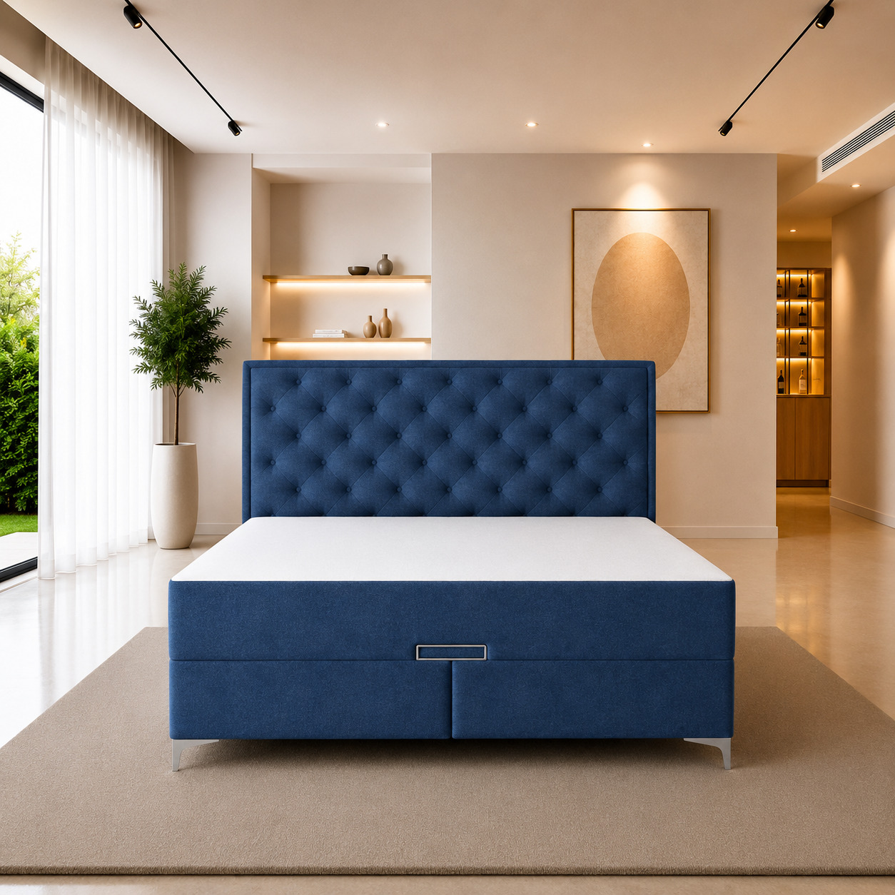 Pat Elite 180x200cm, Verde Smarald catifea