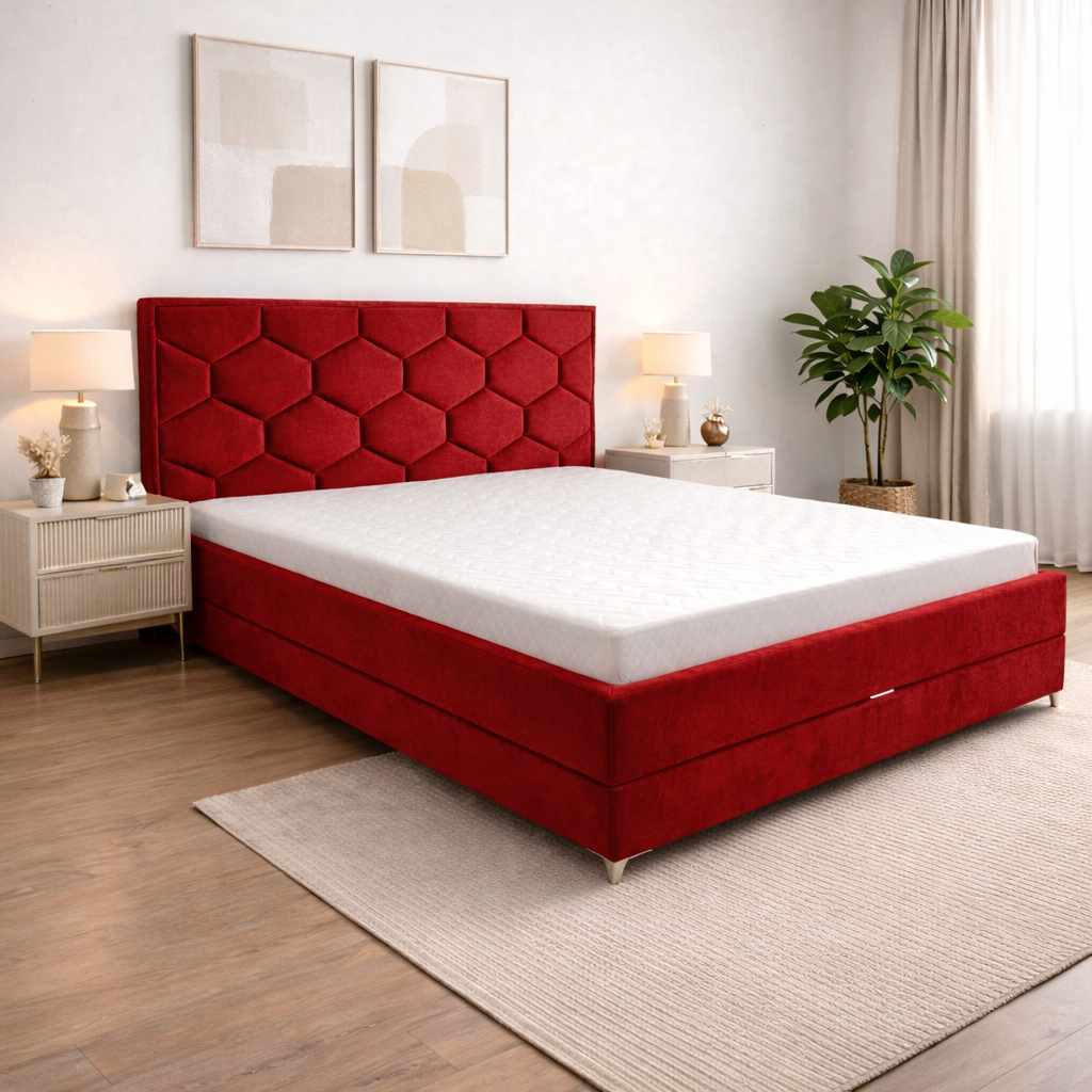 Pat Oscar 180x200cm, Verde smarald catifea