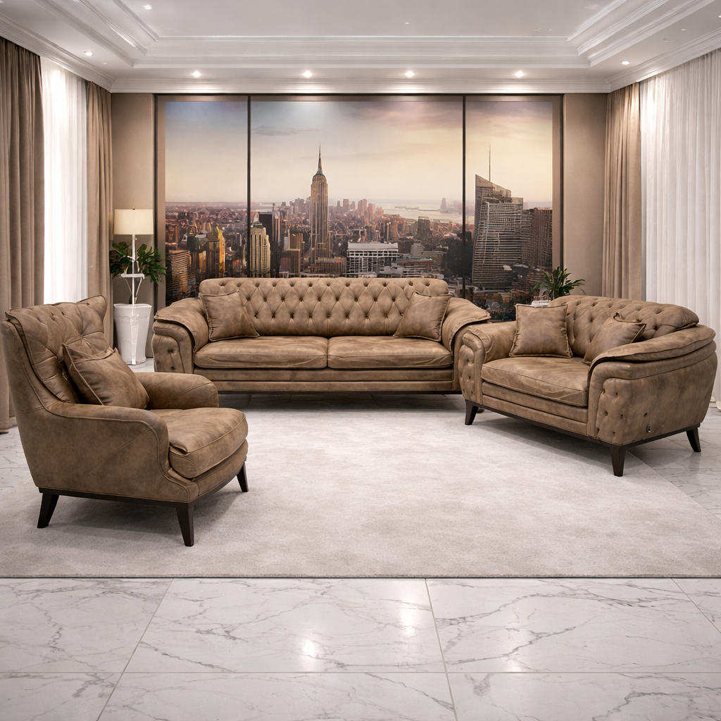 Set Canapea și fotoliu, Premium
