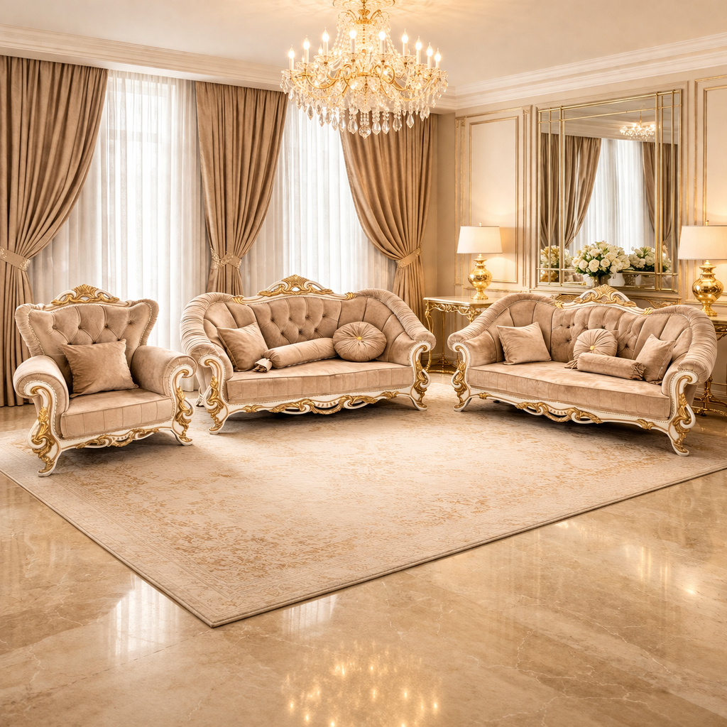 Set Canapea și fotoliu, Royal